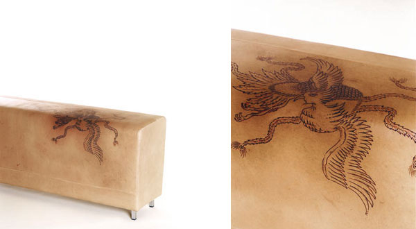 tattooed furniture