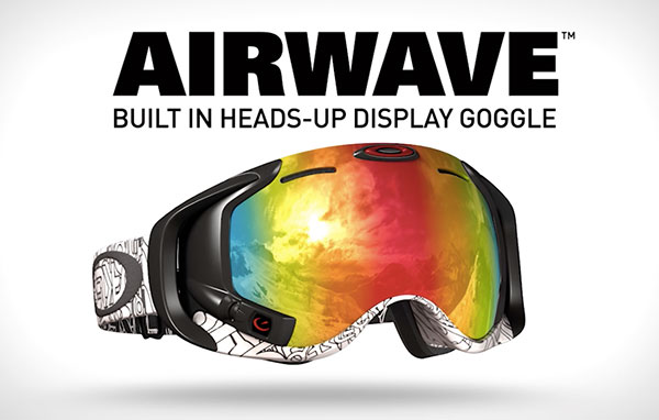 Oakley Airwave Goggle with Heads Up Display (NOTCOT)